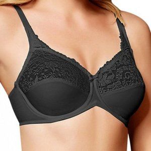 LilyetteTailored Minimizer Bra With Lace  trim